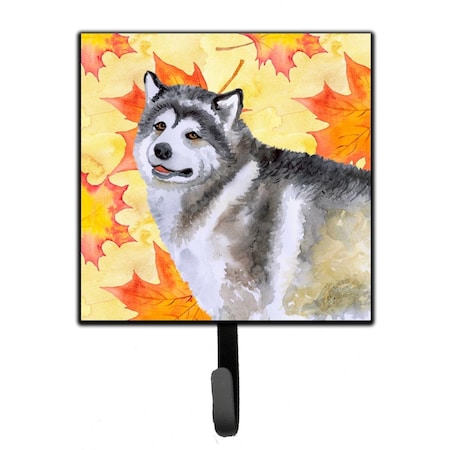 Carolines Treasures Alaskan Malamute Fall Leash or Key Holder BB9899SH4